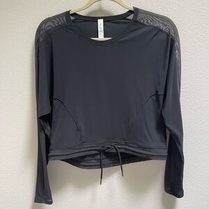Lululemon Athletica Black Long Sleeve Top